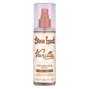 Tree Hut Vanilla Hair & Body Mist, Hydrating & Alcohol-Free Body Spray, Fragrance with Vanilla, Sandalwood & Coconut Notes, Alcohol-Free Formula, Versatile Body Spray, 6 Fl Oz.