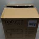 TOPZEE 8 Quart Large Air Fryer - Dual Basket Airfryer with Easy View Windows, Preheat, Air Fry, Roast, Broil, Bake, Dehydrate, 2 Independent 4 QT Nonstick Dishwasher Safe Baskets, Black