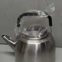 GEDO Stainless Steel Whistling Tea Kettle, 304 Food Grade, Large Capacity, Stovetop Kettle for Gas Stove and Induction Cooktop (6L/6.34QT)