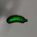 10 Pcs Christmas Pickle Glass Ornament Lucky Pickle Green Glass Christmas Tree Ornament for Tradition Christmas Tree Party Decor