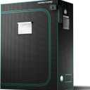 MARS HYDRO 5x2.6 Advanced Grow Tent, 60"x32"x80" High Reflective Mylar 1680D for Hydroponics Indoor Plant Growing, with Observation Window,Floor Tray and Smooth Zipper for TSL2000/SP3000
