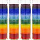 Mega Candles Devotional Vigil Prayer Wax Candle 6 Count 2" x 8", 6 Pieces