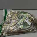 florisso 6 PCS Artificial Cherry Blossom Branches Spring Indoor Decoration, Faux Flowers 34.45" Long Stems Plum Fake Peach Plants Real Touch Silk for Wedding Home Bedroom Party Table Office, White