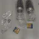 CIRCLE JOY Gravity Electric Salt and Pepper Grinder Set Automatic Salt and Pepper Grinder Set with LED Light, Battery Operated, Adjustable Coarseness, Large Capacity, for Home Kitchen BBQ