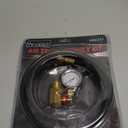 Hromee Air Tank Repair Kit w/Safety Valve, Pressure Gauge and 4 Feet Air Tank Hose Assembly kit for Portable Carry Tank