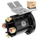 10L0L 12V Golf Cart Solenoid Relay Assembly for Yamaha G22 G23 G27 G28 G29 Drive YDRA Gas 2003-up, 4-Terminal 150A Continuous Solenoid Replace OEM JW1-H1950-00-00 JR3-H1950-00-00 J38-81950-01