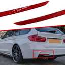 Pair Rear Bumper Reflector Lamp Left&Right Side Fit for BMW 3-Series F30 F31 M Sport 2012-2017 63147847165 63147847166