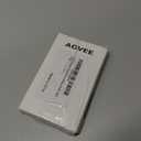 AGVEE 1ft Fixed / 2.3ft Extend USB-A to C Charger Cable Mountable One Way Retractable 2.4A Fast Charging Cord, Pocket-Sized for iPhone 16 15, Samsung, Android, Desk Organizer, Black