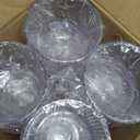 17oz Shatterproof Ribbed Glasses, Plastic Tumblers for Poolside  Clear Acrylic Cups, Stackable & Reusable, Dishwasher Safe Drinkware  Set of 8