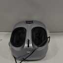 Shiatsu Foot Massager with Heat Electric Feet Massager for Neuropathy Plantar Fasciitis, Air Compression Kneading Heat for Home Office Christmas Gifts for Women Man Mom Dad Fits Up to 13" Gray