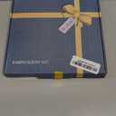 Bradove 3 Sets Alphabet Letter Practice Embroidery Kit for Beginners Adults Kids, Learn to Embroider Kit Adult Beginners