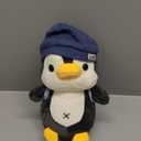 BSVOME 9 inches Penguin Stuffed Animals Soft Plush Cute Travel with Hat Backpack Doll for Boys Girls