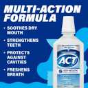 ACT Dry Mouth Anticavity Zero Alcohol Fluoride Mouthwash, Soothing Mint, 33.8 fl. oz.