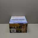 Automatic Ball Launcher for Dogs - Dog Ball Thrower Launcher with 3 Etpu Sphere, 3 Adjustable Distances (20ft/33ft/46ft), Interactive Thrower Machine, Mental Stimulation Dog Toys