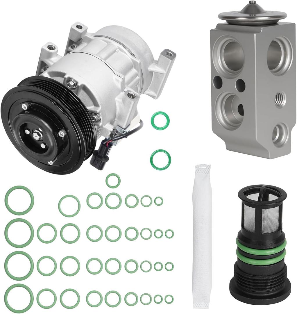 TadaMark A/C Air Conditioner Compressor Repair Kit Fit for Hyundai for Accent 1.6L 2014-2017 fit for KT-4705