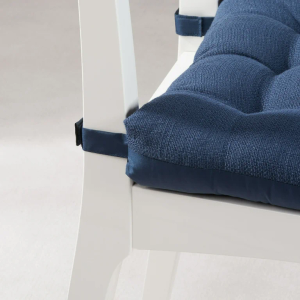 Chair Cushions, 16 x 16 Inch, Blue, 4 PCs