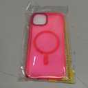 BENTOBEN Magnetic for iPhone 13 Case & iPhone 14 Case [Compatible with Magsafe] Translucent Matte Phone Case iPhone 13/14 Slim Thin Shockproof Women Men Protective Cover Cases, Hot Pink