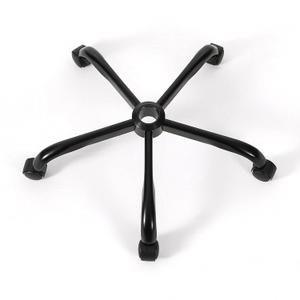 28 Inch Heavy Duty Office Chair Base with 5 Casters, Reinforced Metal Chair Feet, Universal Gas Cylinder Fit, for Swivel/Computer/Criss Cross Chairs