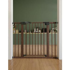 Babelio 26-40 in Pressure Mounted Baby Gate for Stairs, PressGuard Dog Gate