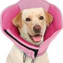 AOFITEE Dog Cone for Dogs After Surgery, Soft Dog Cone Collar for Large Medium Small Dogs, Adjustable Dog Recovery Collars & Cones, Breathable Elizabethan Collar for Dogs to Prevent Licking Wounds
