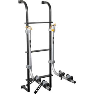 Quick Products QP-LA-102 Aluminum Ladder-Mount Bike Rack for Standard RV Ladder - Holds Two Bikes
