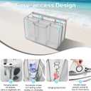 Beach bag Organizer insert for large bag accessories -light mesh is insert into the separation bag beach bag necessities