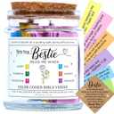 Bible Verse Jar for Best Friend  92 Scriptures for Encouragement & Love | Christian Friendship Easter Gift for Women | Faith-Based Affirmation Jar | Thoughtful Birthday or Easter Gift for Her