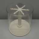 Clear Acrylic Display Case for LBB Plush Doll - Hanging & Tabletop Protective Storage Box, Dust/Moisture-Proof, 360 Rotating, Stackable - Ideal Gift for Collectors (Doll Not Included)