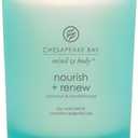 Chesapeake Bay Candle Mind & Body Medium Jar Candle Nourish (Coconut & Sandalwood)