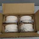 LE TAUCI Ramekins Oven Safe with Lids, 4 oz Charcuterie Boards Bowls Set for Creme brulee, Souffle, Dipping Sauces, Ceramic Food Storage Containers - 3.8 inch, Set of 4, Arctic White