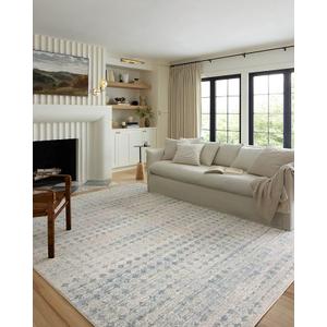 Loloi Kamala Sky / Dove 2'-3" x 3'-10" Accent Rug
KAM-04 Approx. 2x4 Blue Entryway Kitchen, Modern, Moroccan, Neutral, Accent Rug