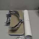 Nail Arm Rest for Acrylic Nails with Nail Table Mat, Microfiber Leather Nail Hand Rest Cushion for Nails, Soft Hand Pillow Footstool with Foldable Nail Art Hand Rest Pad for Nail Tech Use (White)