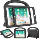 SUPLIK Kids Case for iPad mini 4/5 (7.9"), Built-in Screen Protector Durable Shockproof Protective Cover with Handle Stand for 7.9 inch Apple iPad mini 4th/5th Generation, Black