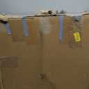 425FT Fish Tape Fiberglass 1/4 inch(6MM) Fishing Wire Puller Duct Rodder Cable Running Electrical Fishtape Tool Rod with Steel Reel Stand through Wall Pipe Length Marking In Meter