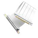 EZDIY-FAB PCIE 5.0 Riser Cable, Ultra-Flexible 128GB/s Bandwidth GPU Extension, Vertical GPU Mount for RTX 5090 4090 & RX 9000, Backwards Compatible PCIE 4.0/3.0,Right Angle-30cm,White