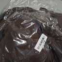 OPCAKM Women's Fuzzy Fleece Vest Oversized Sleeveless Sherpa Jacket Warm Button Down Gilet Outerwear with Pockets(Brown-S)