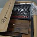 Furologee Coat Rack, Hall Tree with Bench and Shoe Storage, 4 in 1 Entryway Bench, Coat Rack with 3 Shelves and Drawer, Entryway Organizer with 5 Hooks for Hanging, Rustic Brown (6-Tier)