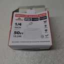 YAMATIC Super Flexible Pressure Washer Hose 50FT for Power Washer Replacement, Kink Resistant Extension With Leak-Free M22 Female & 3/8" Quick Connect Adapters, 1/4" 3200 PSI, Green