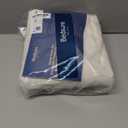 Bedsure 100% Washed Cotton Duvet Cover Twin Size - Natural White Minimalist Cotton Duvet Cover Linen Like for All Seasons - GentleSoft Plain Simple Bedding (Natural White, Twin, 68"x90")