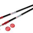 ZipWall ZP2 ZipPole 10 foot Spring Loaded Dust Barrier Poles (Pack of 2)
