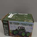 Remote Control Tractor Toys for Kids 3-5, Light Up Monster Trucks Toy for Boys 3,4,5,6,7 Year Old, Toddlers RC Farm Vehicle Toys for Ages 3-7 Years Old, Ideal Birthday Toys Gift for Boys Girls