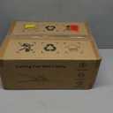 Ohniyou Ceiling Fans with Lights, 52'' Low Profile Ceiling Fan with Light and Remote/APP Control, Modern Flush Mount Ceiling Fan for Indoor Bedroom Living Room, Dimmable, Qiuet DC Motor, Black