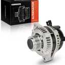 A-Premium Alternator Compatible with Honda Pilot 2016-2022, Odyssey 2018-2023, Ridgeline 2017-2023, Passport 2019-2023 & Acura MDX 2014-2020, 3.5L, 12V 155A 6-Groove Clutch Pulley Clockwise