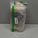 120 oz Cold Water Bottle, Clear Plastic Kettle with Lid, BPA-Free & Shatter-Resistant Refrigerator Pitcher, Perfect for Iced Tea, Sangria, Lemonade, Juice, Milk & More (Orange)