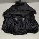HOMELEX Hooded Renaissance Cloak for Men Women Adult Halloween Medieval Victorian Velvet Cape (Black)