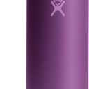 Hydro Flask Travel Coffee Cup  Insulated Stainless Steel, Non-Spill, Leak Resistant to-Go Tumbler 20 Oz Beachplum Purple
