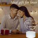 Gifts for Adults Kids, Personalized DIY Message Board Night Light,USB Powered Table Lamp with Erasable Pen and Remote Control, Office Room Desktop Decoration, Gifts for Wedding Anniversary Birthdays (Multi-colored 1)