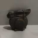 K&K Interiors 14365A Small Dark Brown Sitting Rabbit Arrow Replacement, 11" Wide x 10-1/2" Tall x 4" Deep