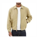 London Fog Men's Auburn Zip-Front Golf Jacket (Regular & Big-Tall Sizes), Camel, Large