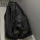 COBIZI Canopy 10x10 Pop Up Canopy Tent 1-Button Push Easy up Outdoor Canopy Instant Portable Commercial Shelter Waterproof UPF50+ Gazebo with Reflective Strip, Air Vent & 4 Sandbags,Black